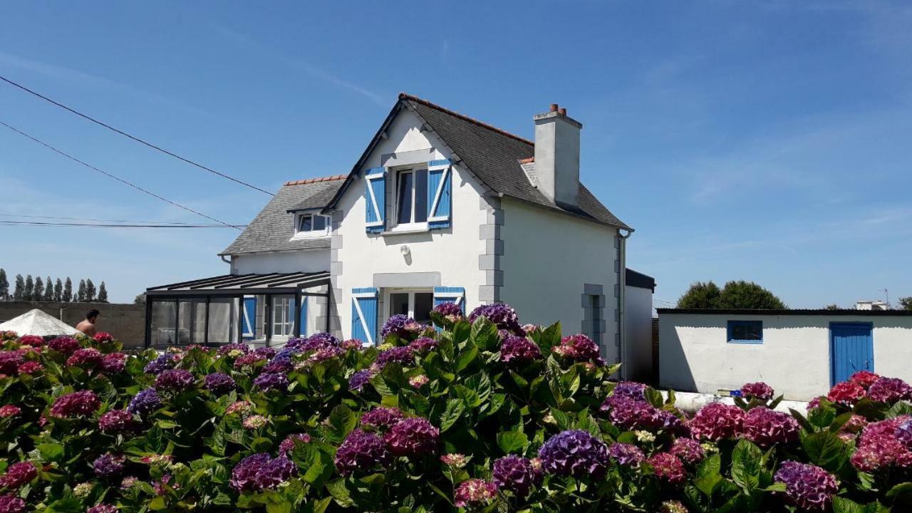 Villa Maison De Bord De Mer A Keriec Trélévern Exterior foto